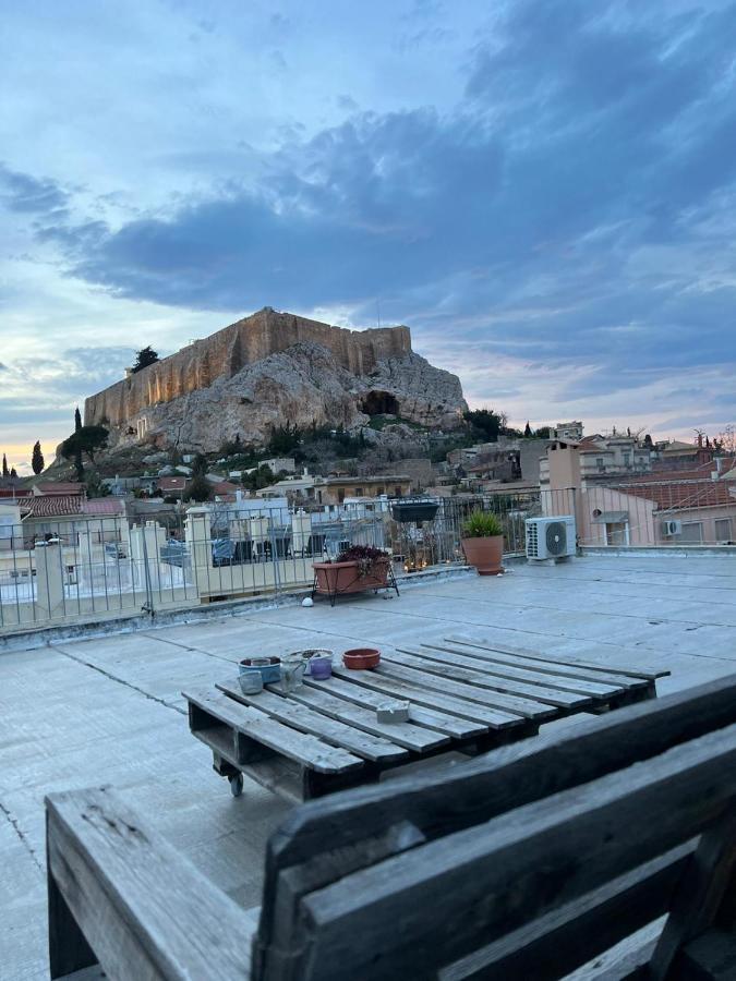 Plaka With Acropolis Rooftop View Access Athen Eksteriør bilde