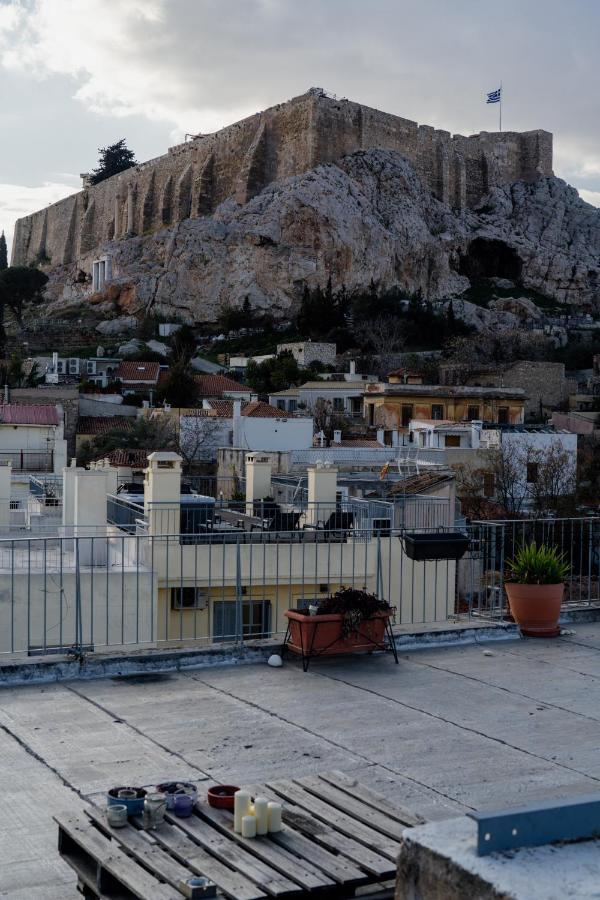 Plaka With Acropolis Rooftop View Access Athen Eksteriør bilde