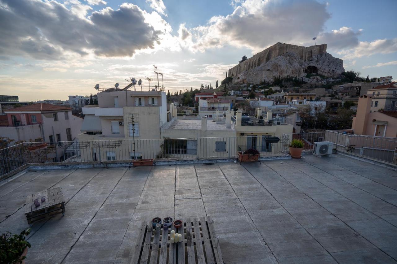 Plaka With Acropolis Rooftop View Access Athen Eksteriør bilde